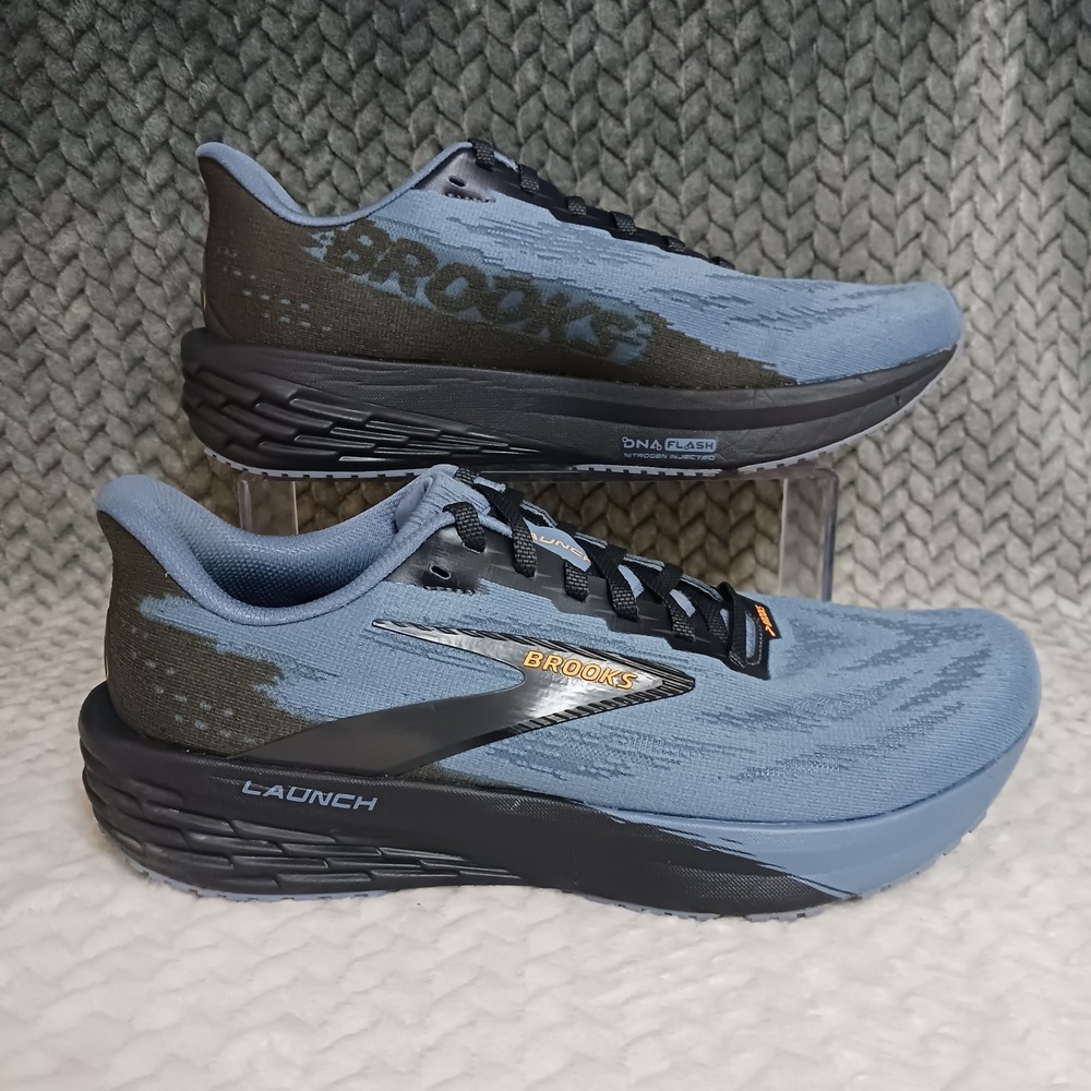 Brooks Launch 11 Country Blue Ebony Men's Walking Running Sneakers Shoes Sz 8.5